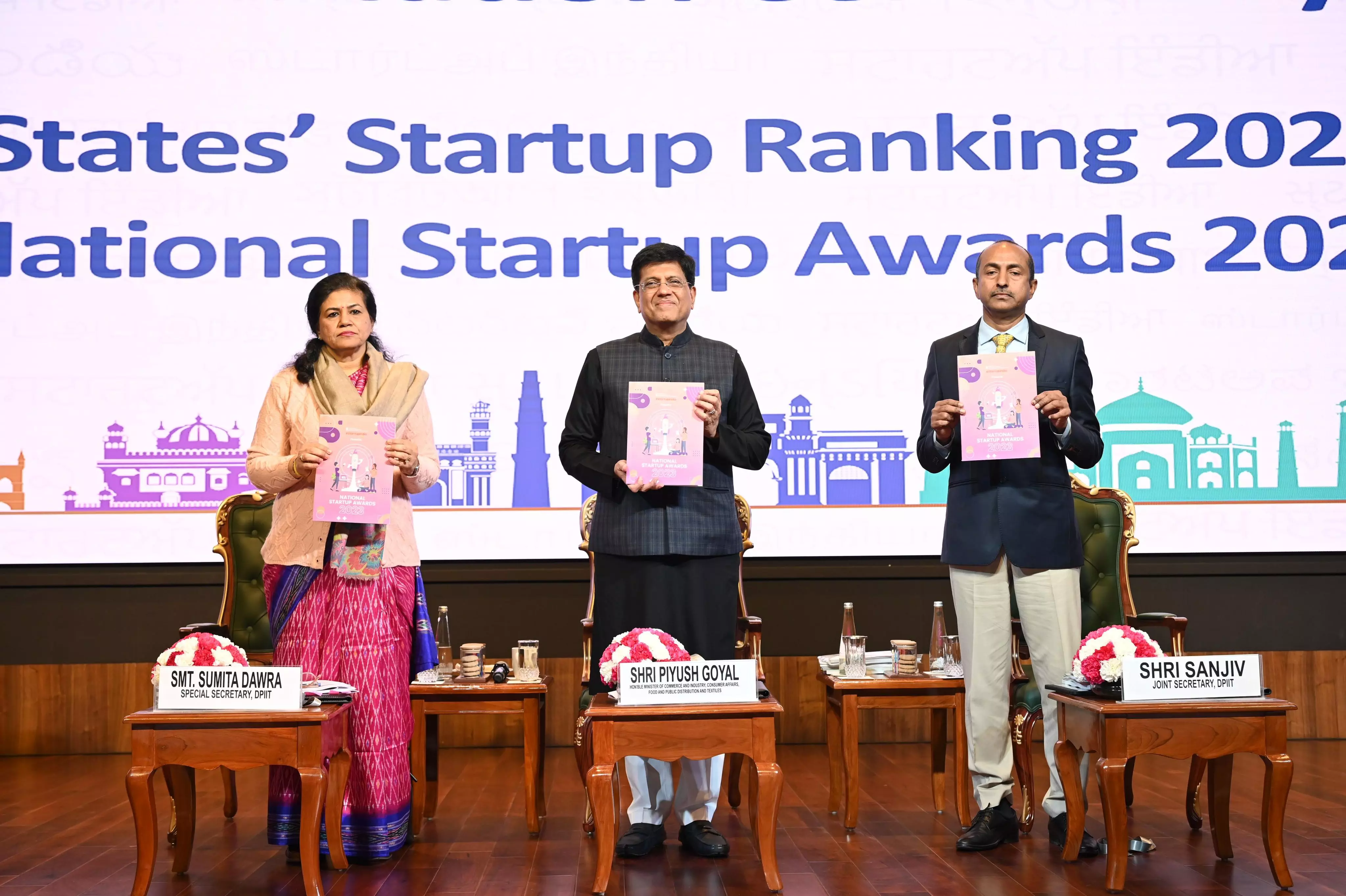 Gujarat and Karnataka Lead as Best Performers in DPIITs State Startup Ecosystem Ranking