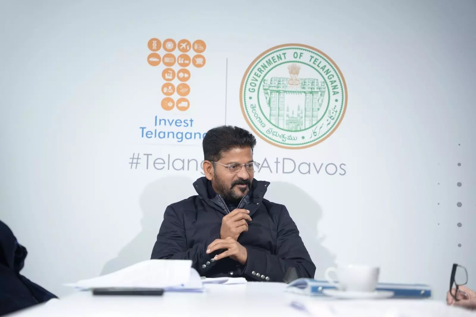 TS Pavilion at Davos Grabs Attention