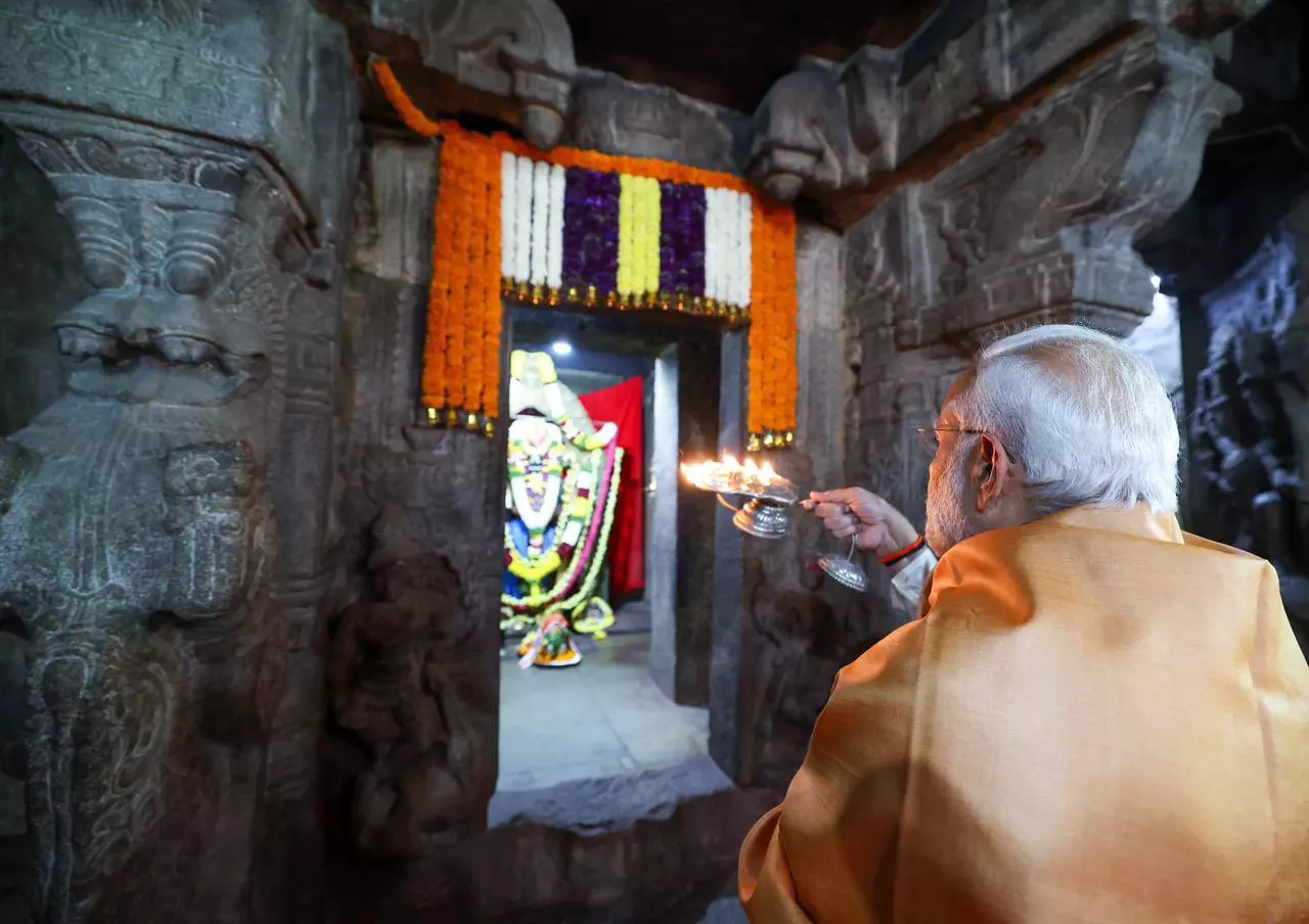 DC clippings submitted to PM seeking Unesco tag for Lepakshi DC clippings submitted to PM seeking Unesco tag for Lepakshi