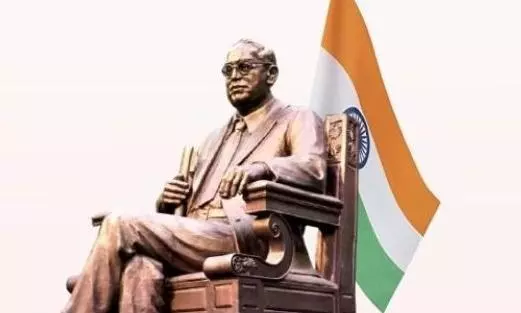 Ambedkar Statue Unveiling at Samatha Mahasabha Ambedkar Statue Unveiling at Samatha Mahasabha