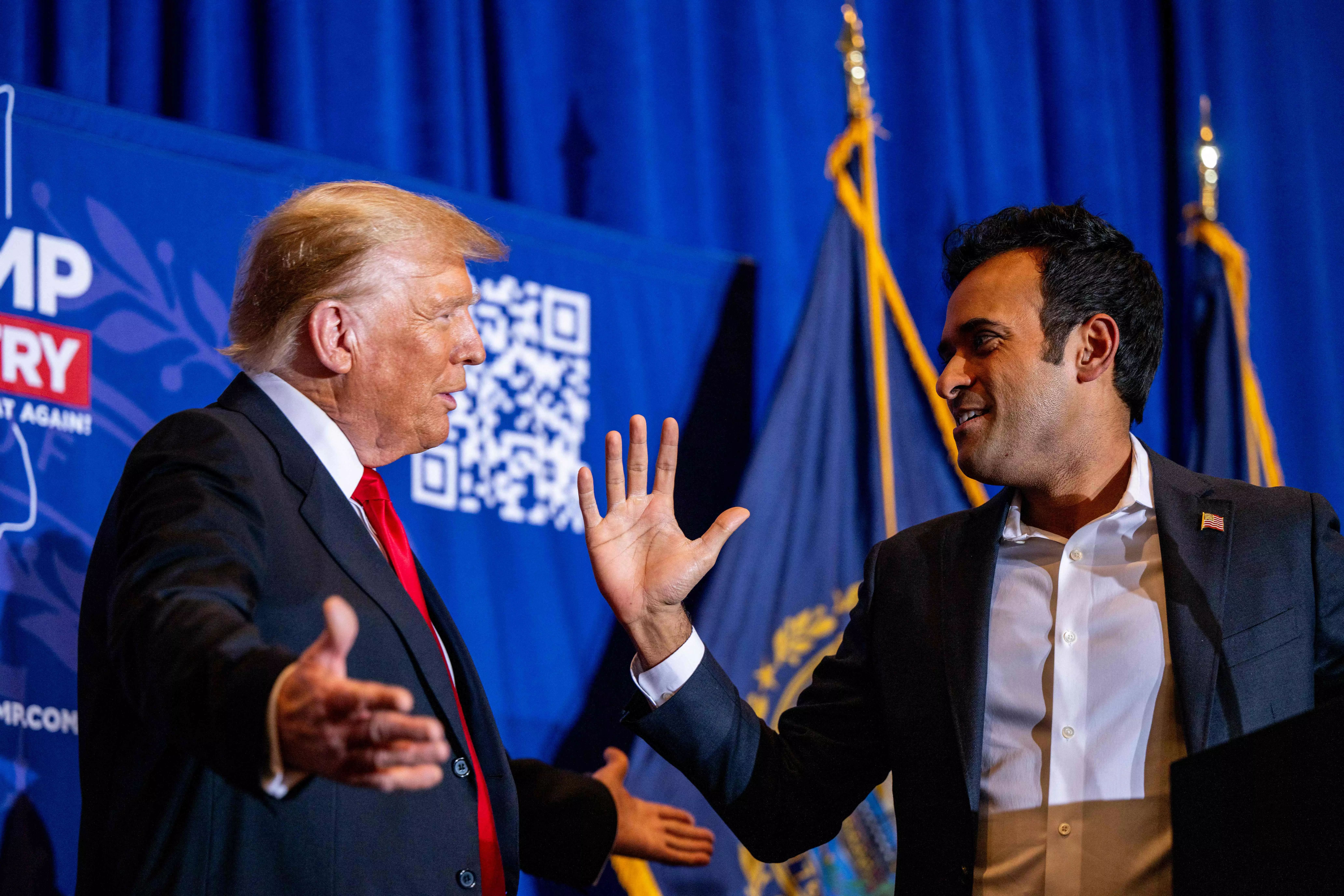 Hes gonna be working with us for a long time: Trump thanks Ramaswamy for endorsement Hes gonna be working with us for a long time: Trump thanks Ramaswamy for endorsement