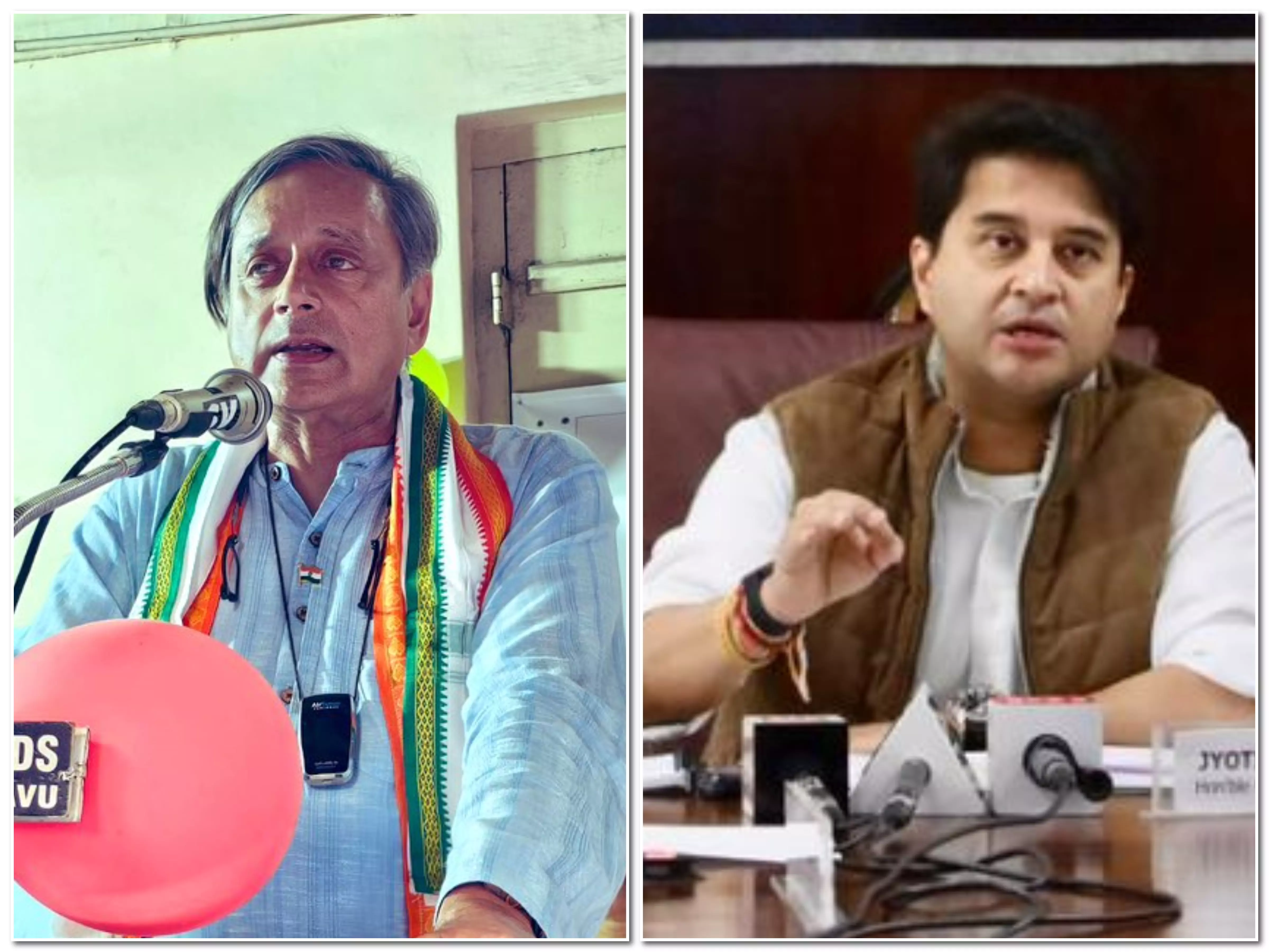 Tharoor, Scindia spar over airport chaos
