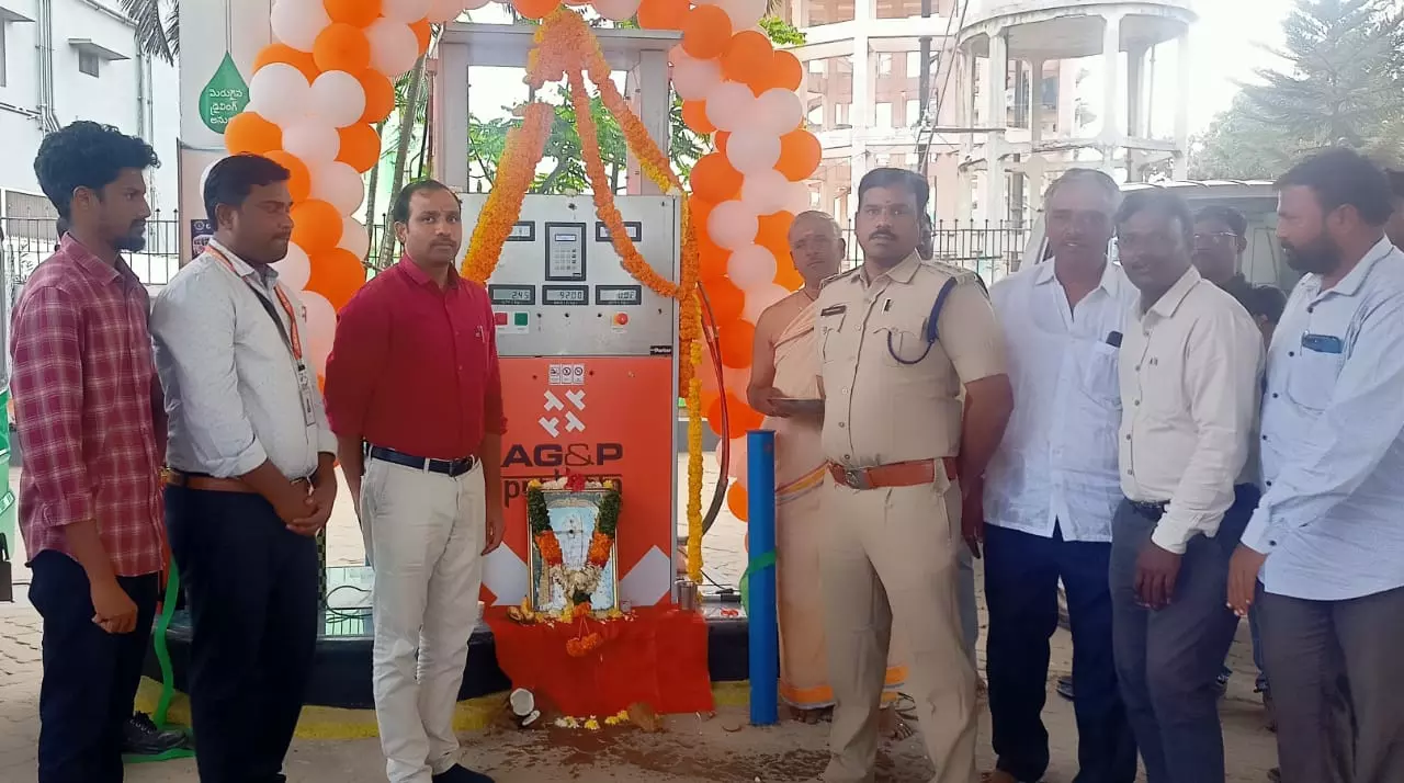 AG&P Pratham Opens 14th CNG fueling Station in Chittoor