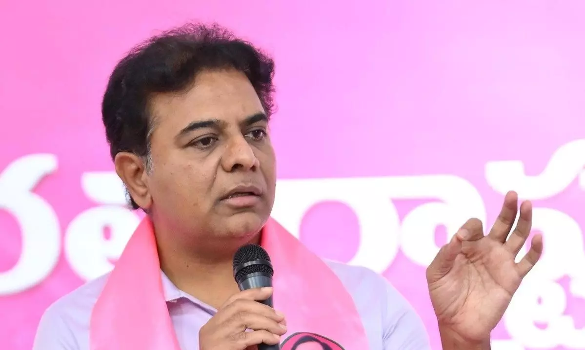 Warangal Congress Leaders File Case Against KTR