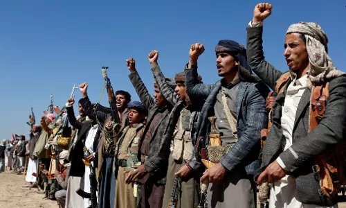US military launches another barrage of missiles against Houthi sites in Yemen