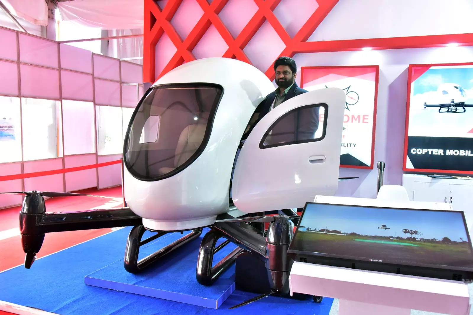 Flying cars bring in new freshness to Wings India