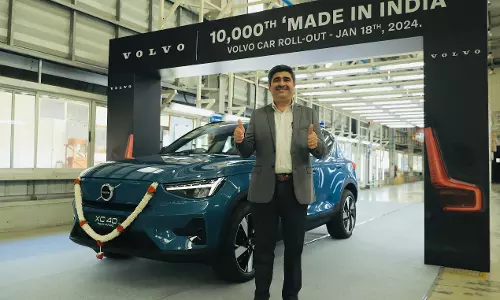 Volvo crosses 10,000 cars production milestone in India