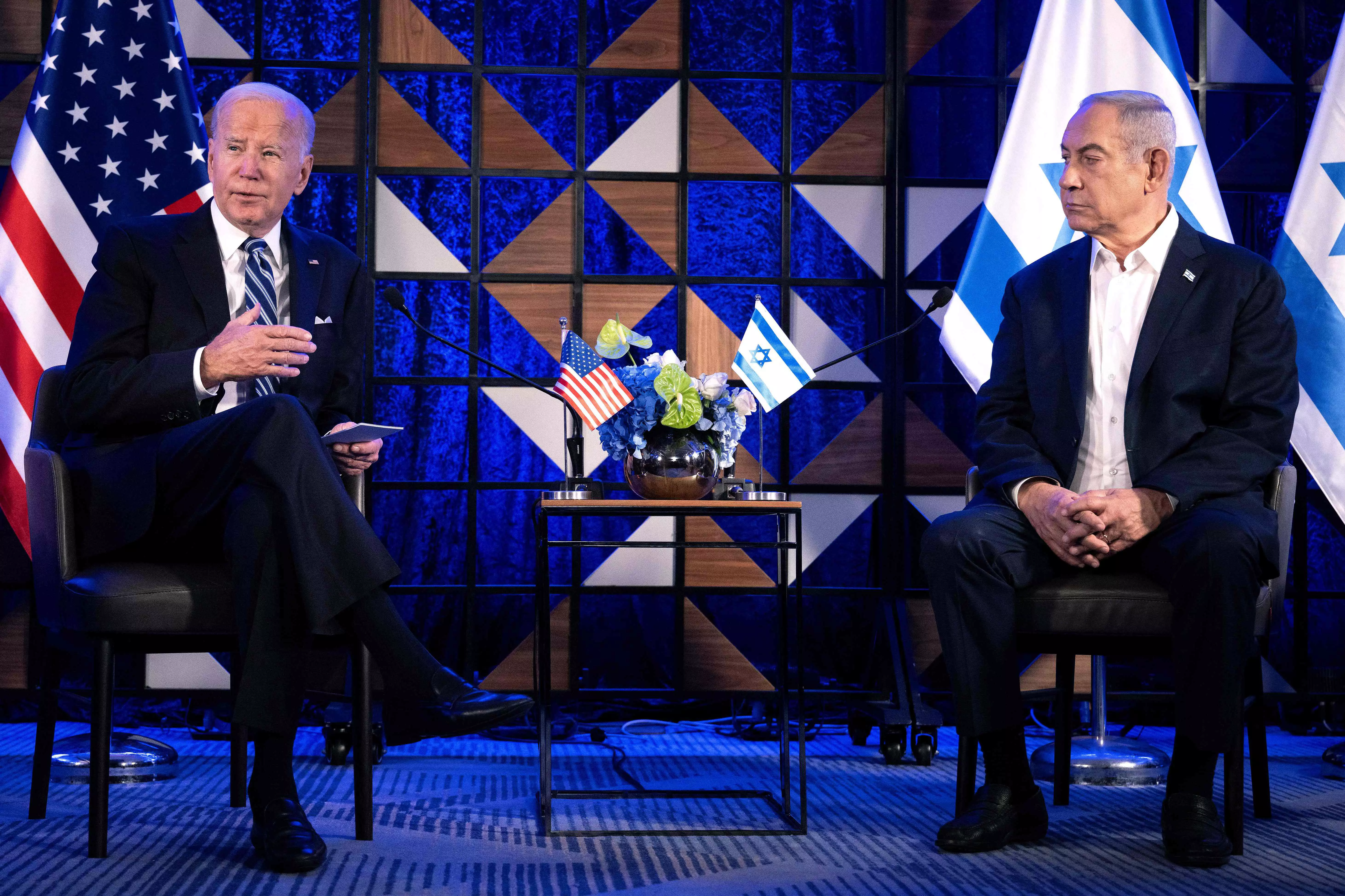 Biden speaks with Netanyahu after almost a month, discusses two-state solution Biden speaks with Netanyahu after almost a month, discusses two-state solution