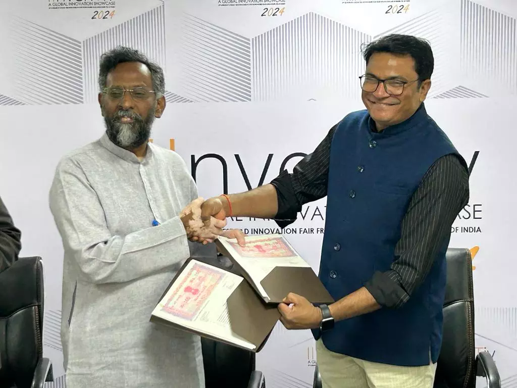 IInvenTiv-2024: IIT Hyderabad and E-Spin Nanotech Ink Technology Transfer Deal