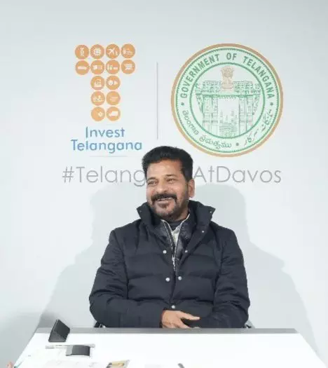 Telangana CM Revanth Reddy in Dubai Today
