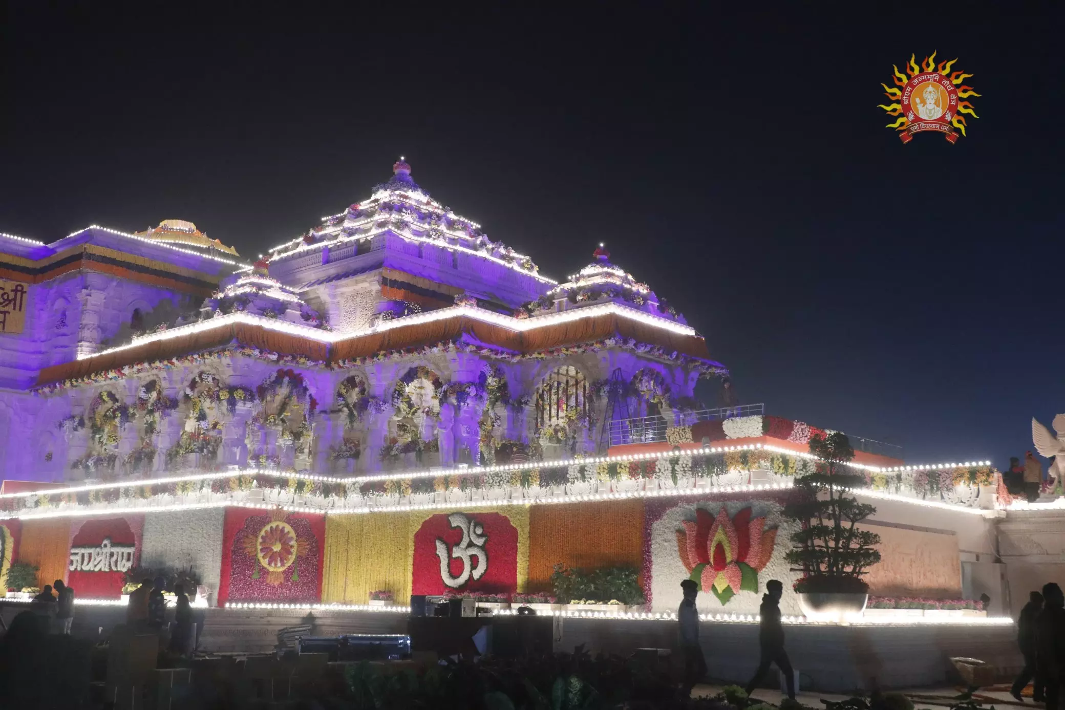 Vizag Artist Creates Ayodhya Ram Temple Image with Millets Vizag Artist Creates Ayodhya Ram Temple Image with Millets