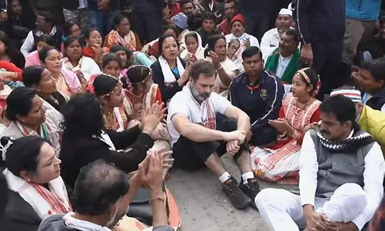 Rahul Gandhis Denied Temple Visit Sparks Controversy in Assam