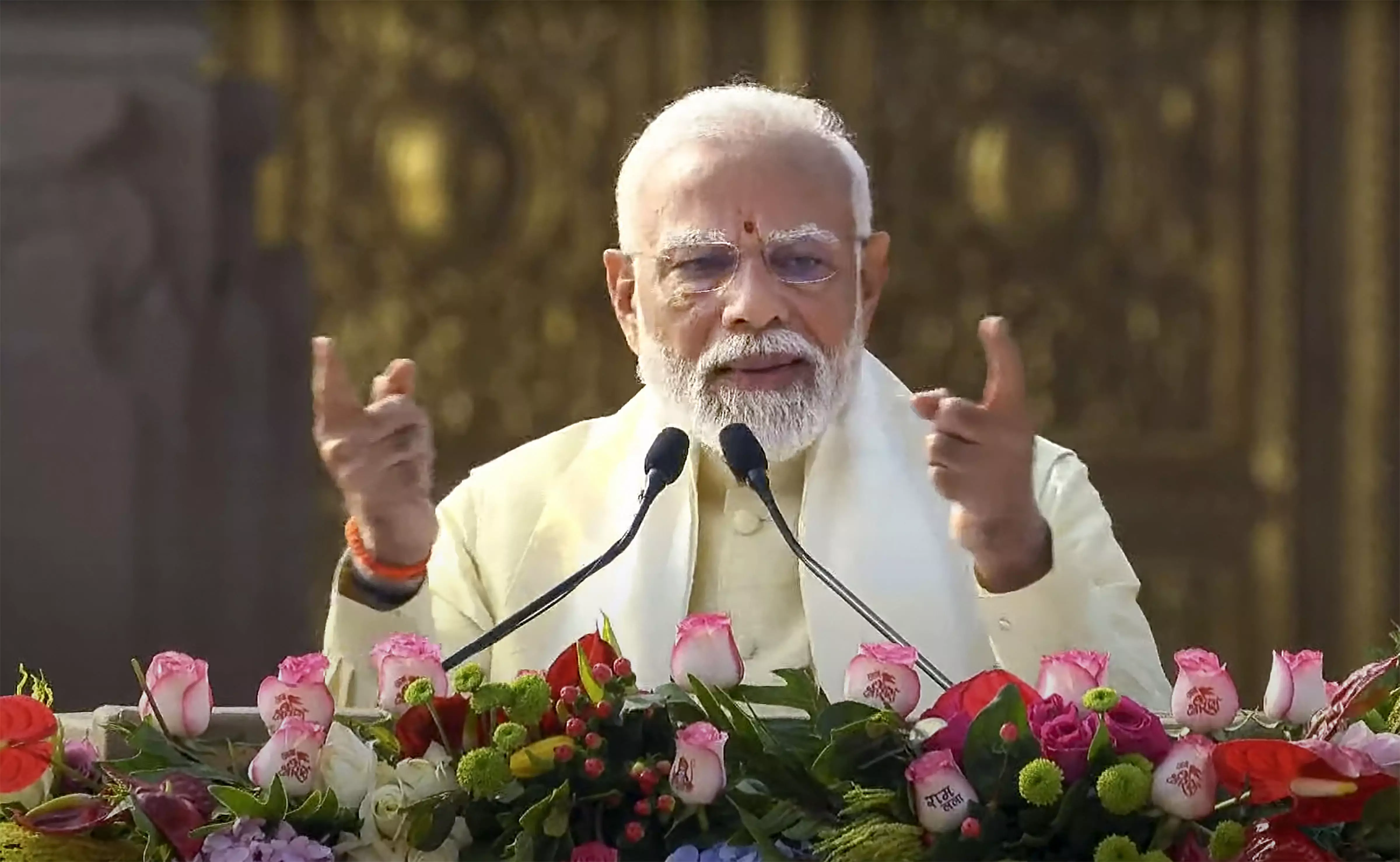 PM Modi Calls Consecration of Ram Mandir a Symbol of National Consciousness