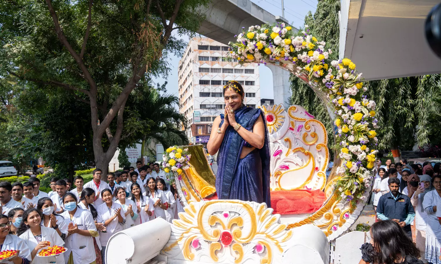 OMC Bids Tearful Adieu to Principal