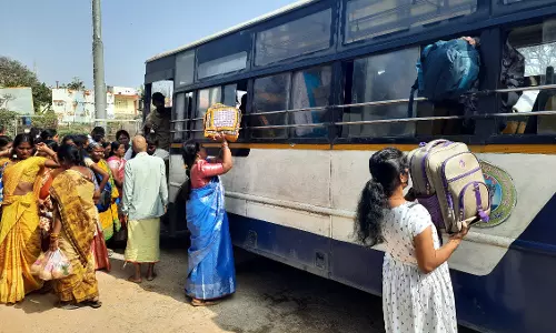 RTC bus drivers skip stops to avoid fights among passengers
