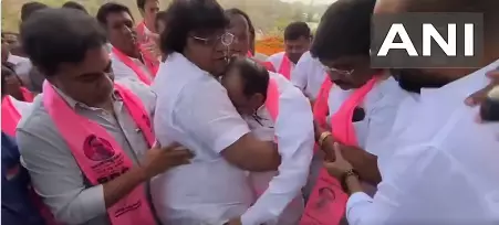 Former Dy CM Mahmood Ali faints during Republic Day celebrations Former Dy CM Mahmood Ali faints during Republic Day celebrations