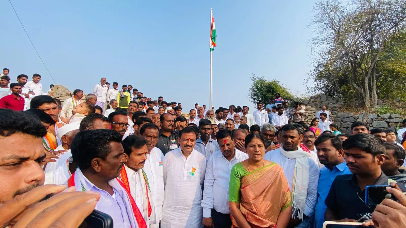 Historic Republic Day Celebrations Resonate at Kowlas Fort in Jukkal Historic Republic Day Celebrations Resonate at Kowlas Fort in Jukkal