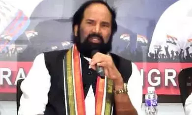 KCR destroyed irrigation in Telangana: Uttam KCR destroyed irrigation in Telangana: Uttam
