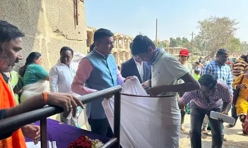 Hampi Revamp: Tourists Embrace Tradition at Virupaksha Temple