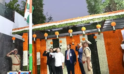 CM Revanth Reddy Attends Republic Day At Home
