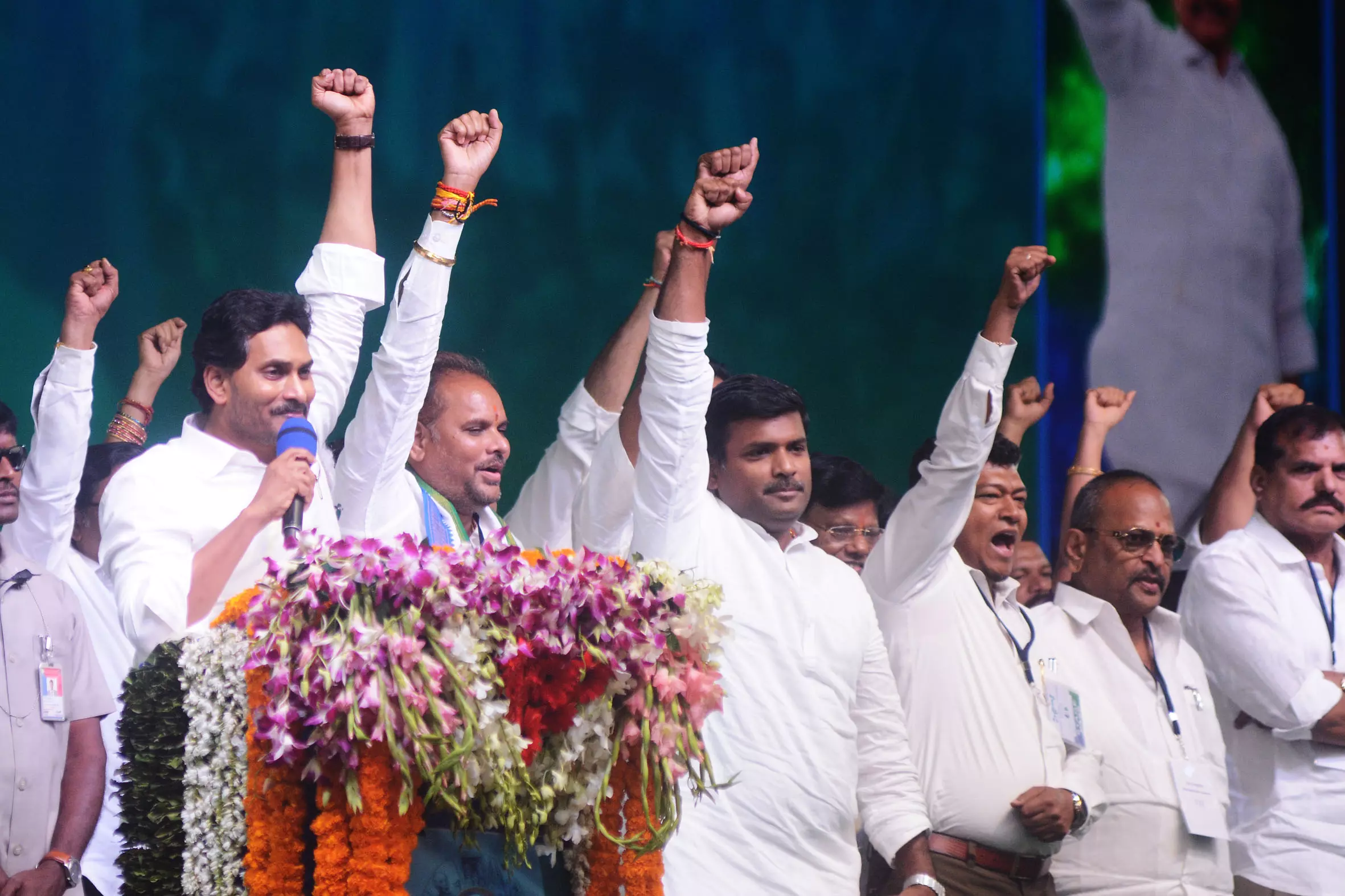 Sea of Humanity Seen at Siddham