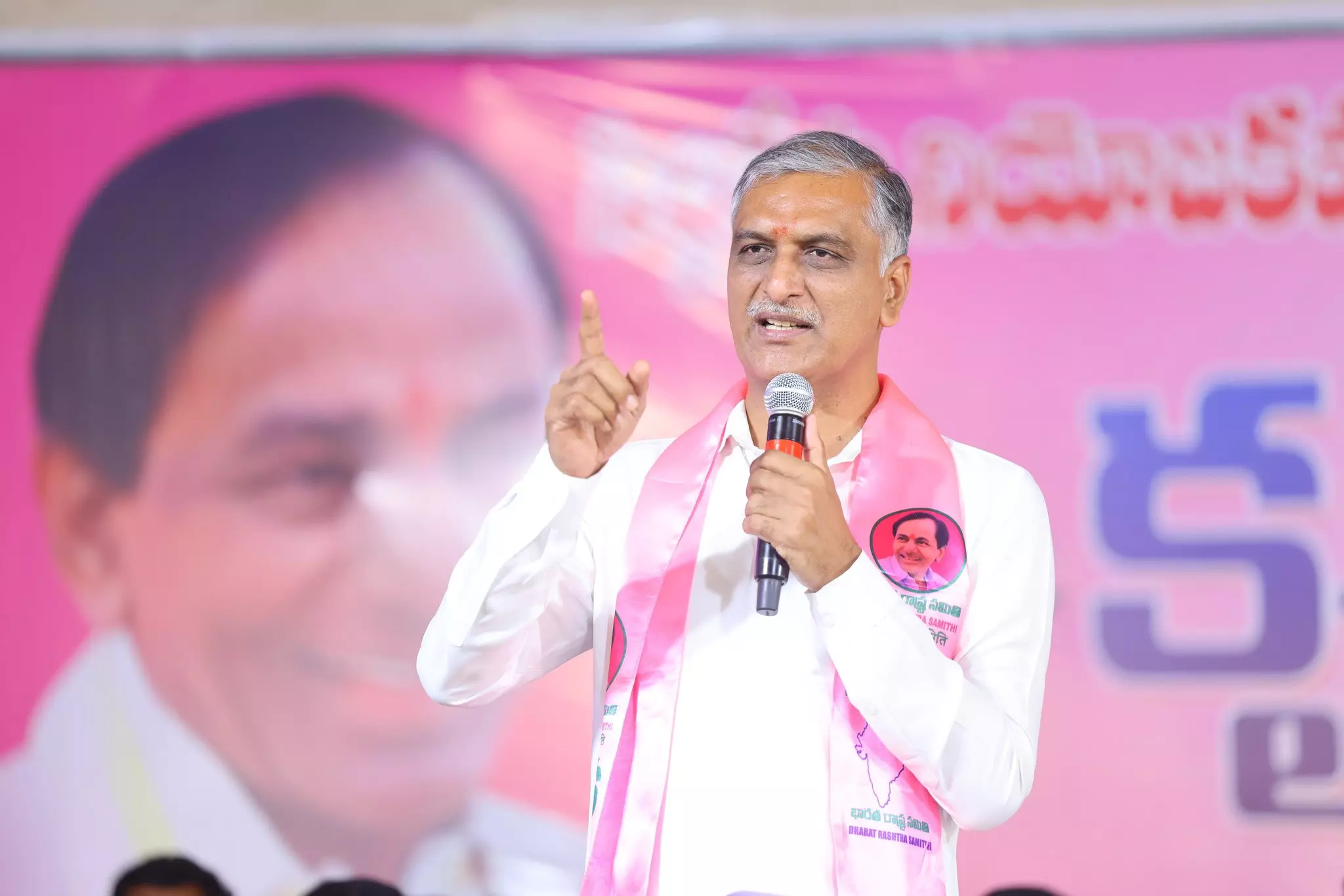 Discipline Revanth, Harish urges Kharge Discipline Revanth, Harish urges Kharge