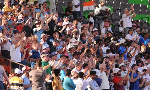 British Fans Lap Up Highs, Lows of Hyderabad Test
