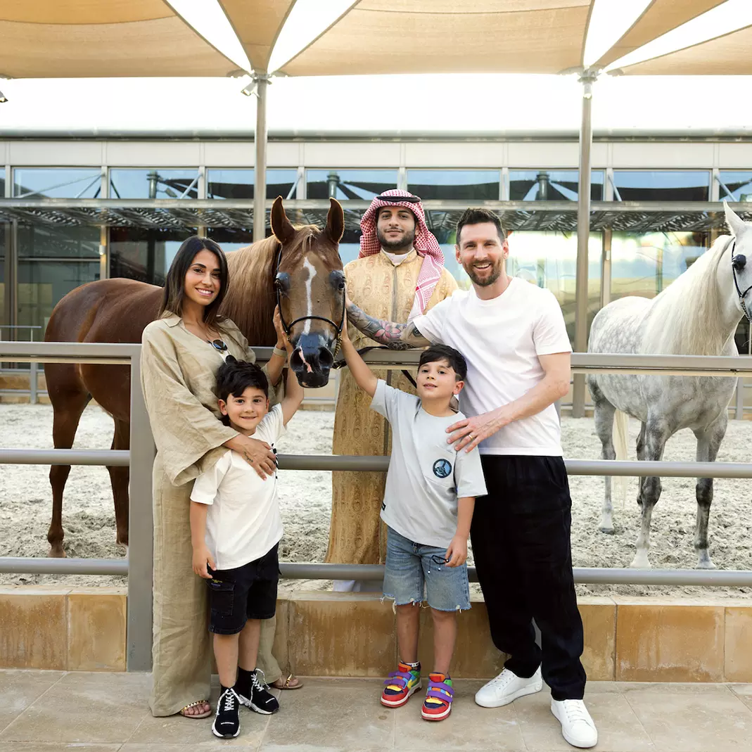 Lionel Messi leads Saudi Welcome to Arabia Campaign