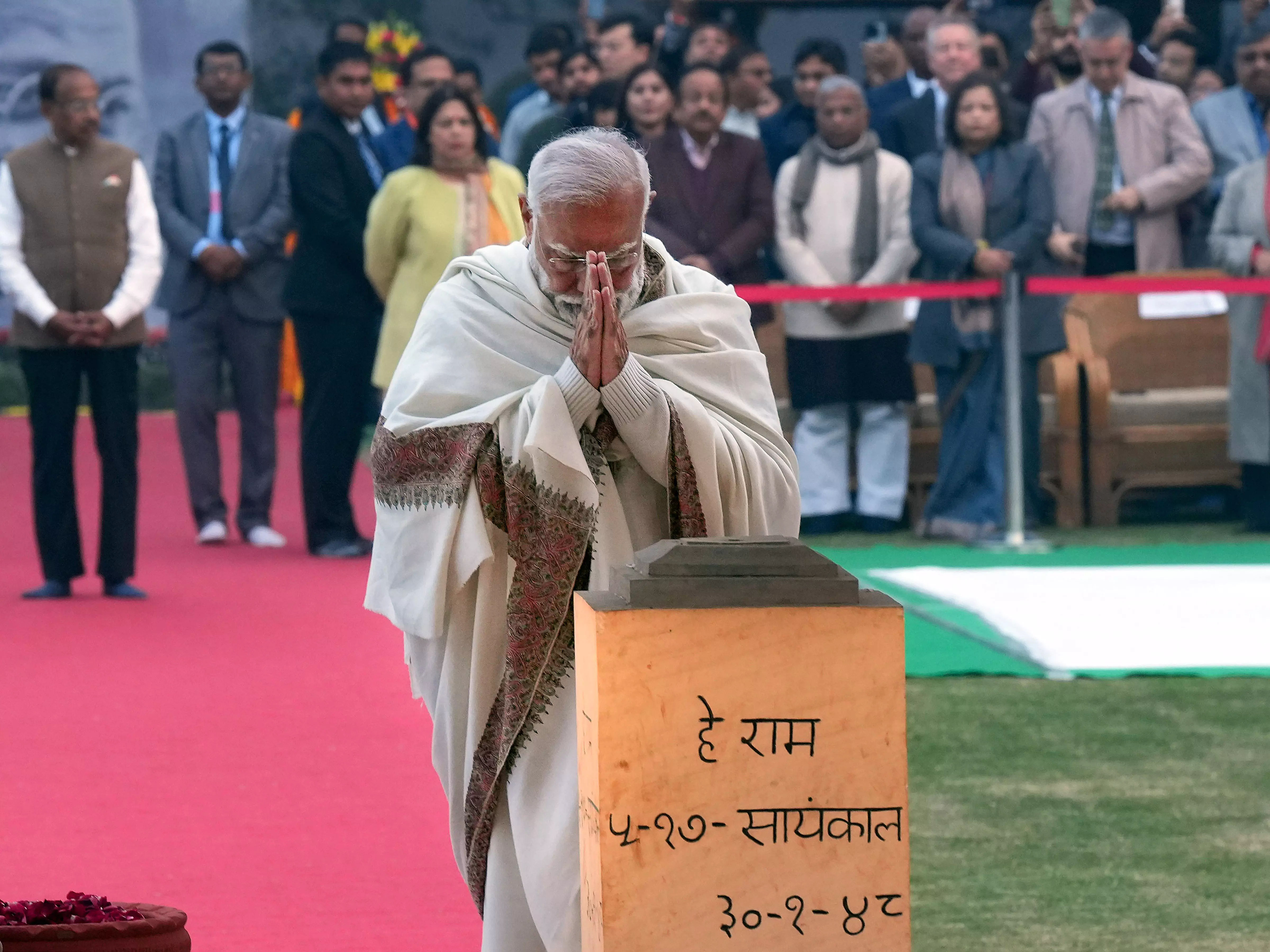 Modi noted down Gandhi quotes