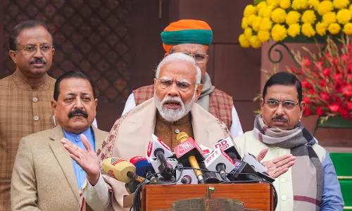 PM underlines Budget Sessions blueprint, criticises trouble-making parliamentarians