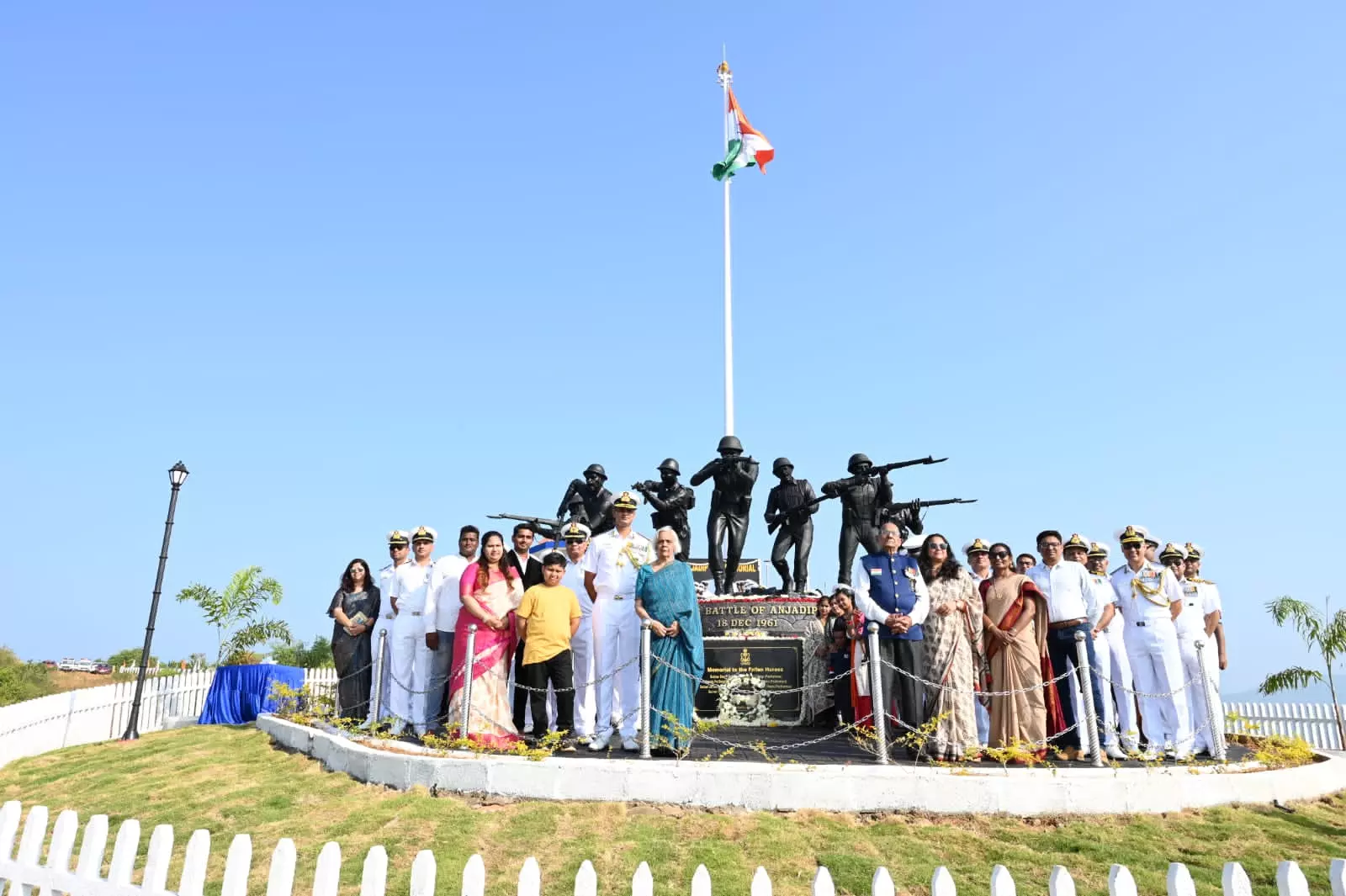 Anjadip War Memorial inaugurated at Karwar