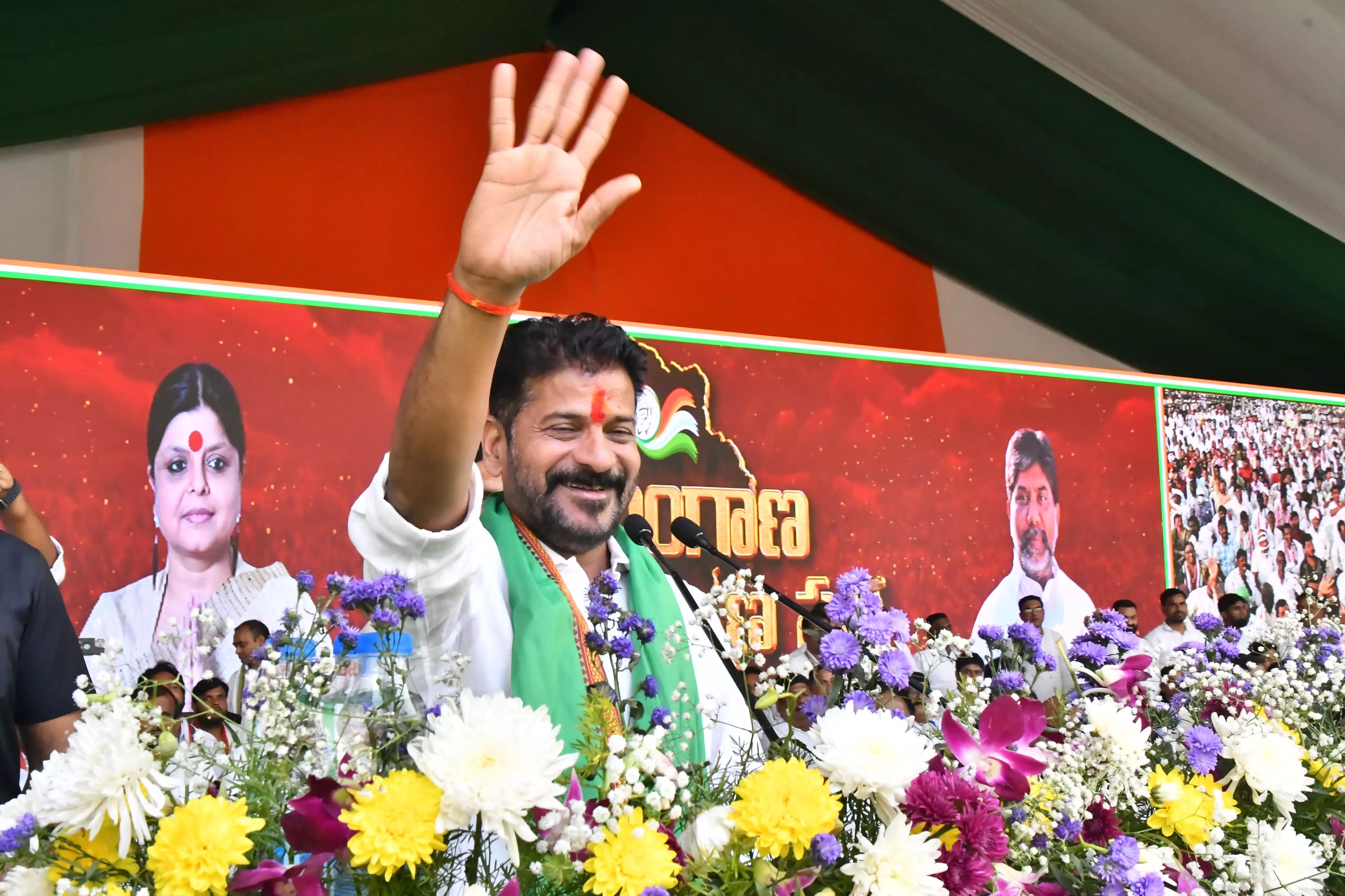 KCR will surrender MPs to Modi, says Revanth