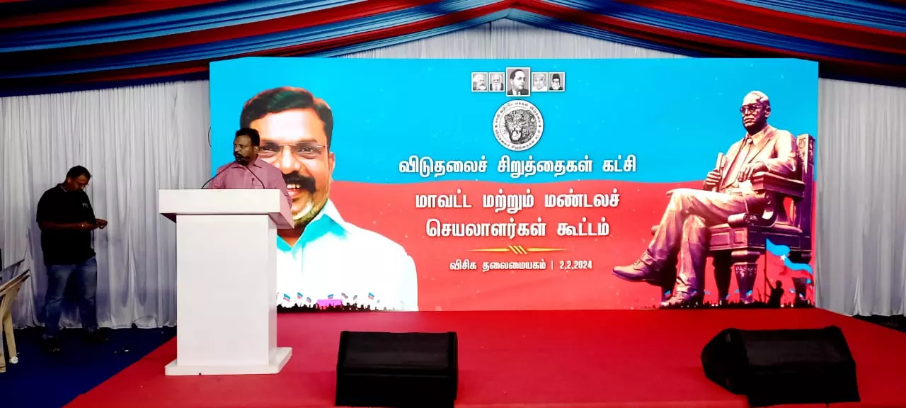 VCK Wants TN Govt to Amend HR&CE Act