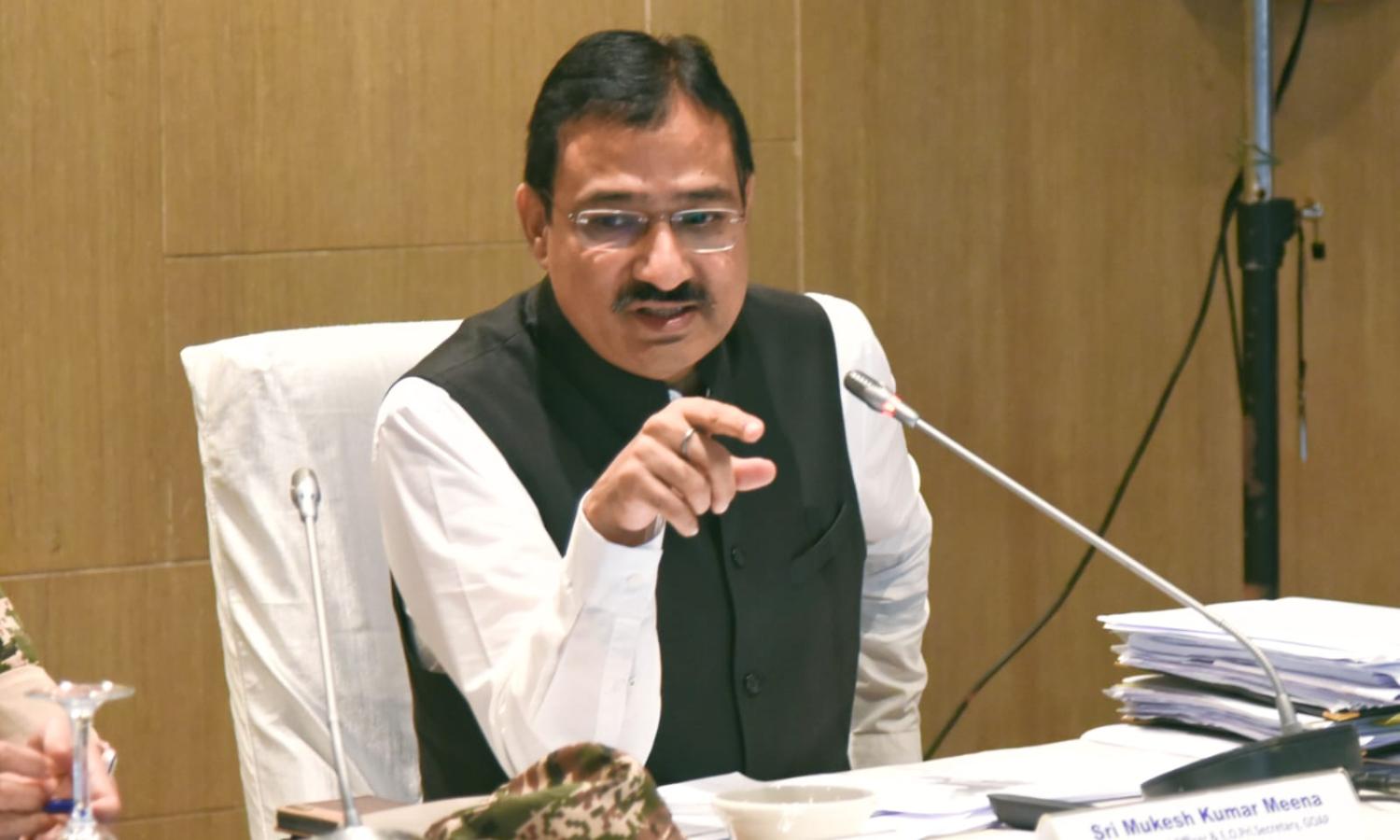 Meena calls for zero violence, no repoll in conduct of elections in AP