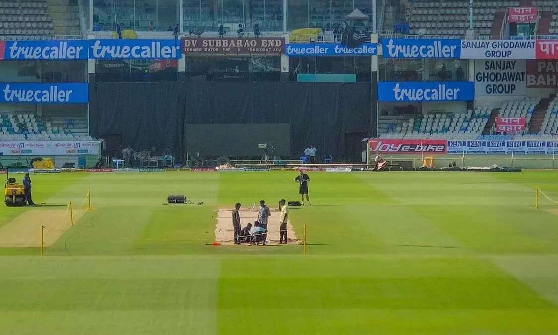 Vizag Test Match: Colourful Crowds, Brass Cheers, and Artistic Flair