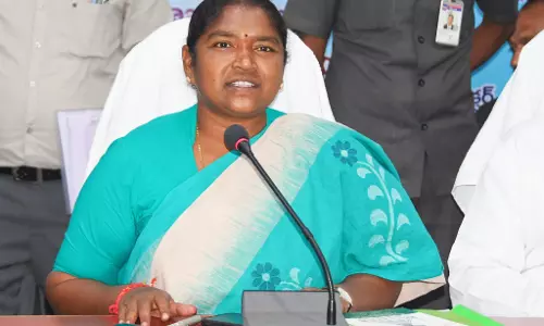 Seethakka Orders Cleanliness Drive in Villages