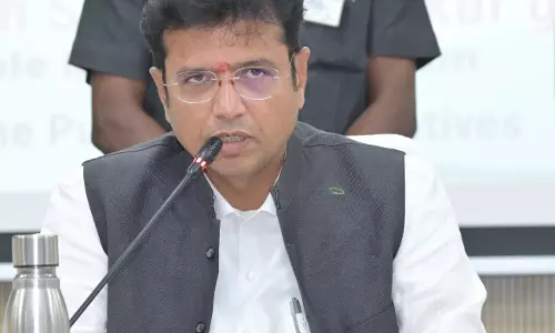 TS IT Minister Sridhar Babu Seeks Info on Land Allotted to Firms by BRS