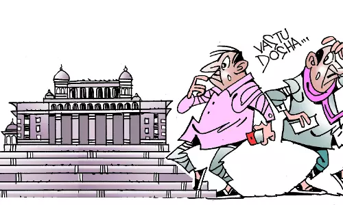 NETA NATTER | BAD VASTU HALTS MOVING IN FOR MLAS
