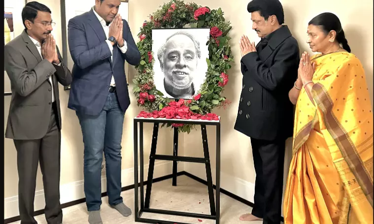 Annadurai anniversary: CM Pays Homage in Spain