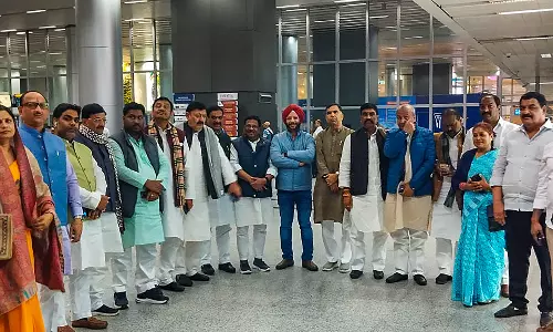 Bihar Congress Shifts 16 MLAs to Hyderabad Ahead of Floor Test