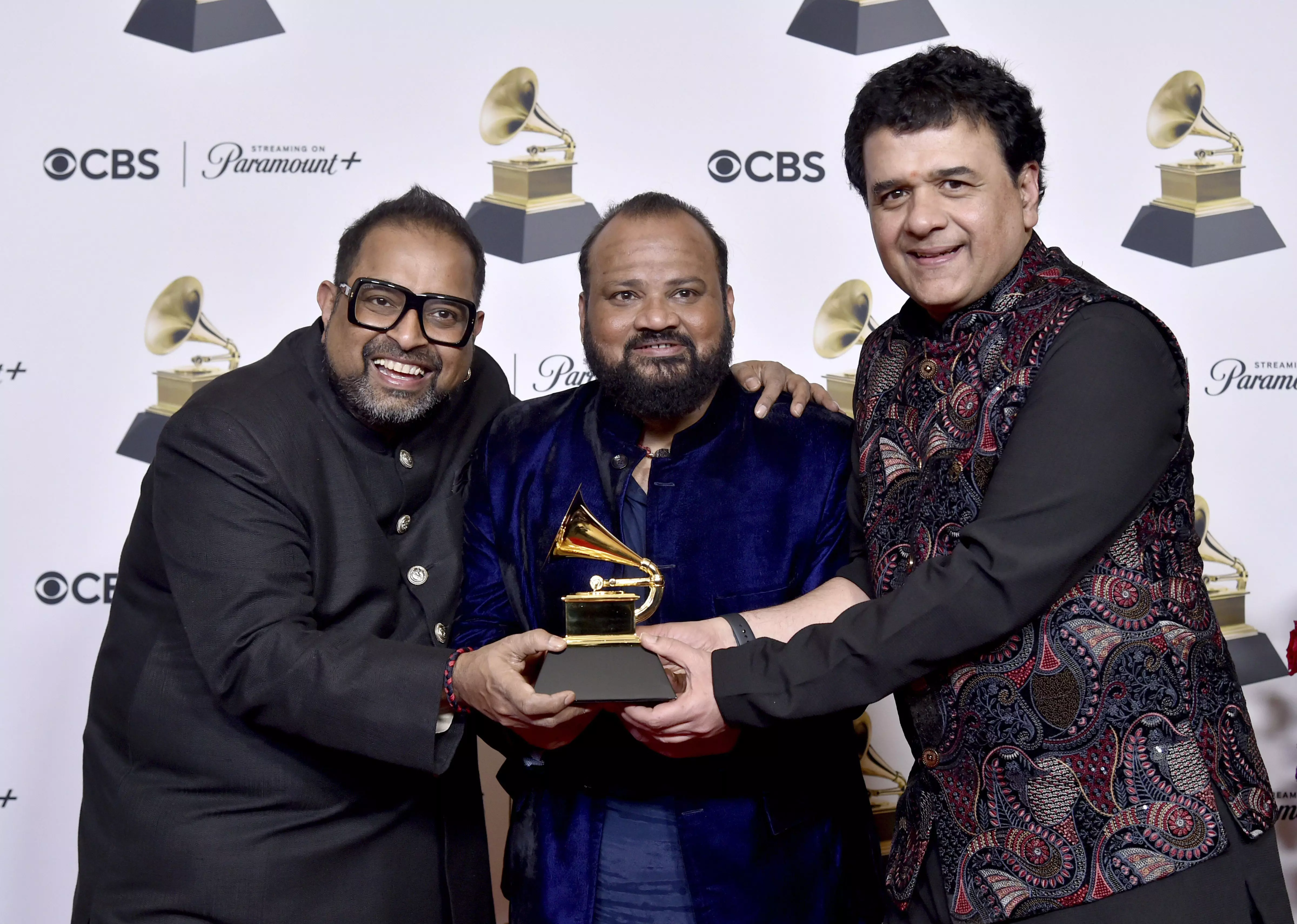 India shines at Grammys, Shankar Mahadevan, Zakir Hussain win Best Global Music Album award