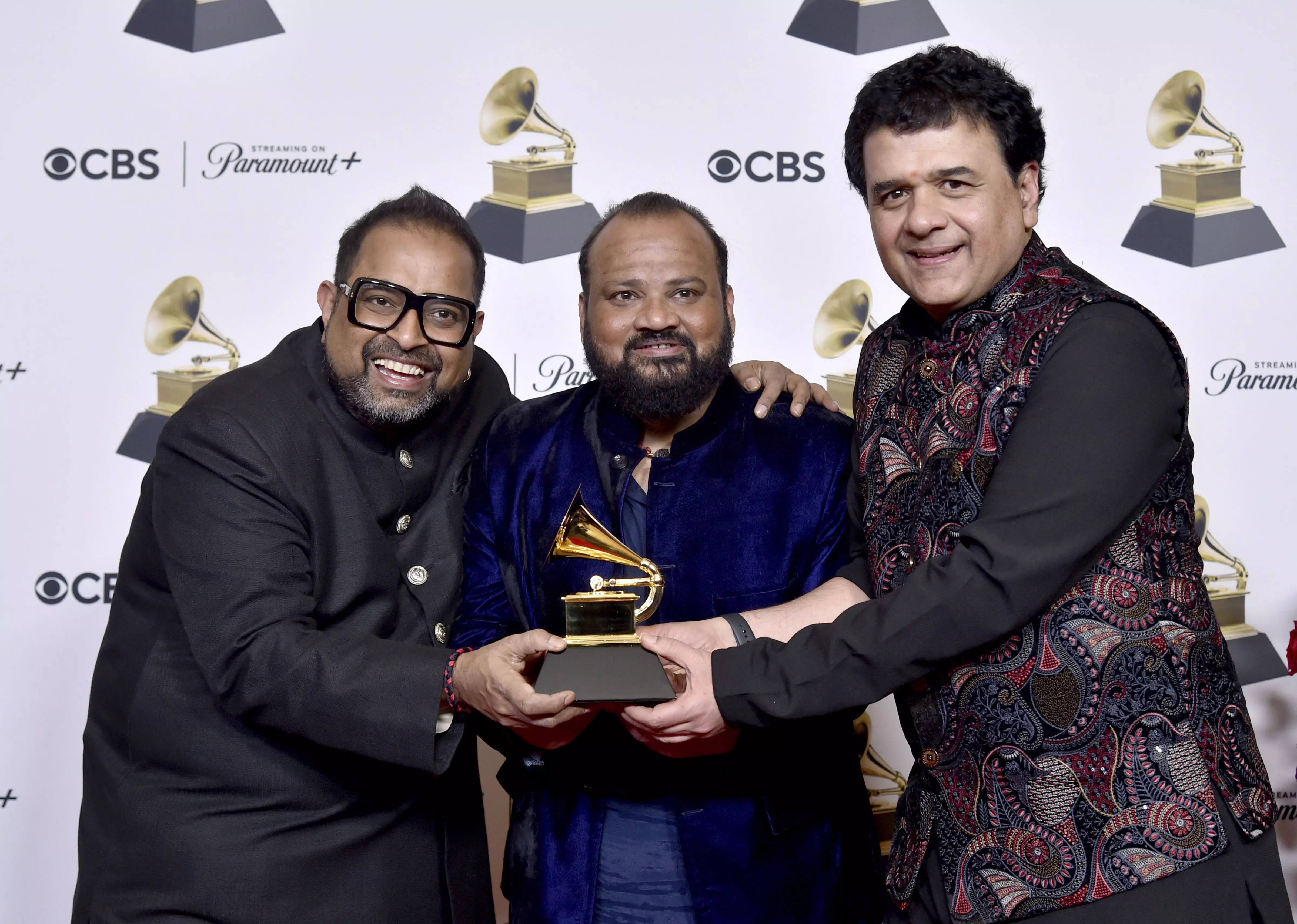 India shines at Grammys, Shankar Mahadevan, Zakir Hussain win Best
