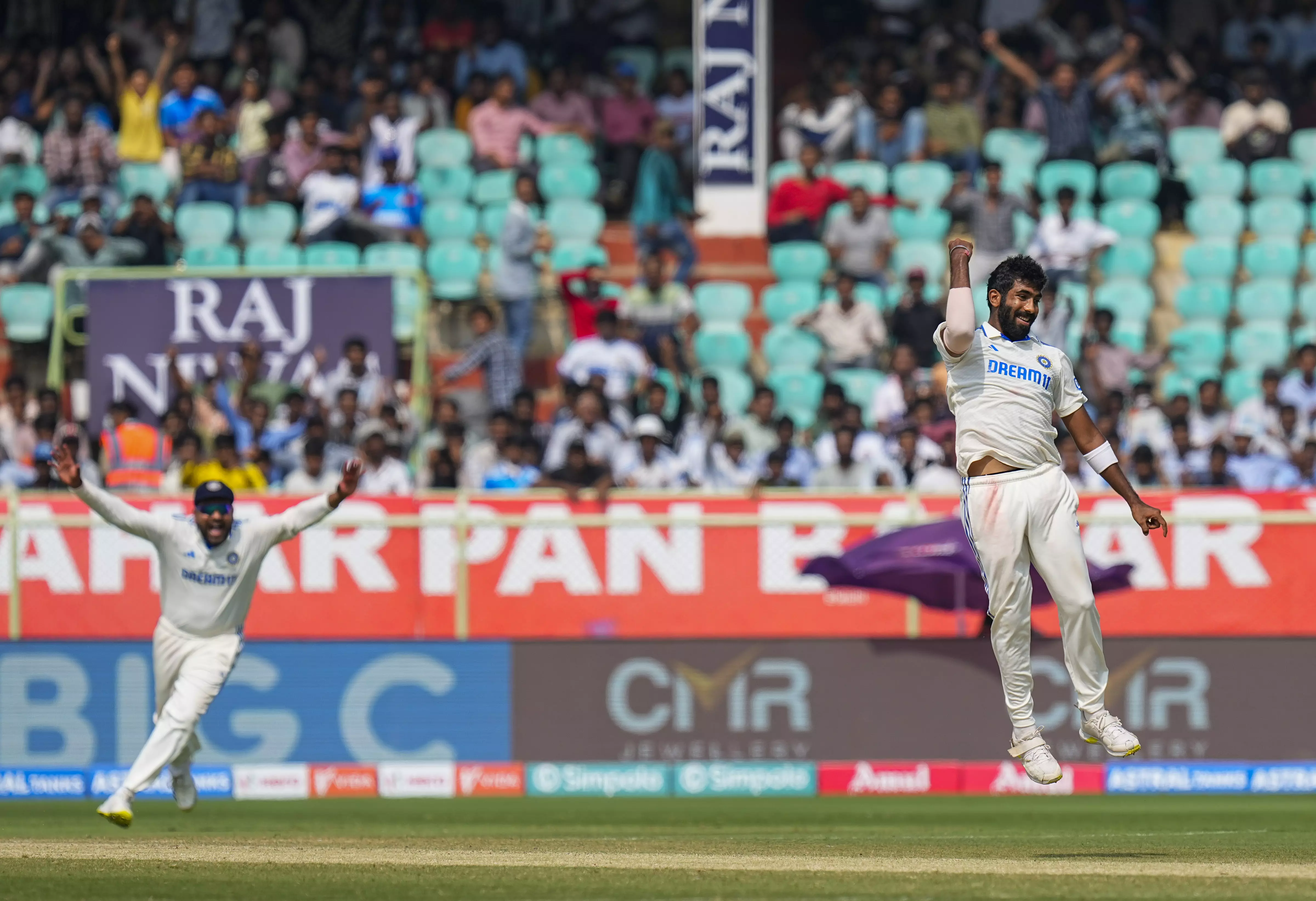 Visakhapatnams Lucky Streak Continues: India Wins Second Test Match