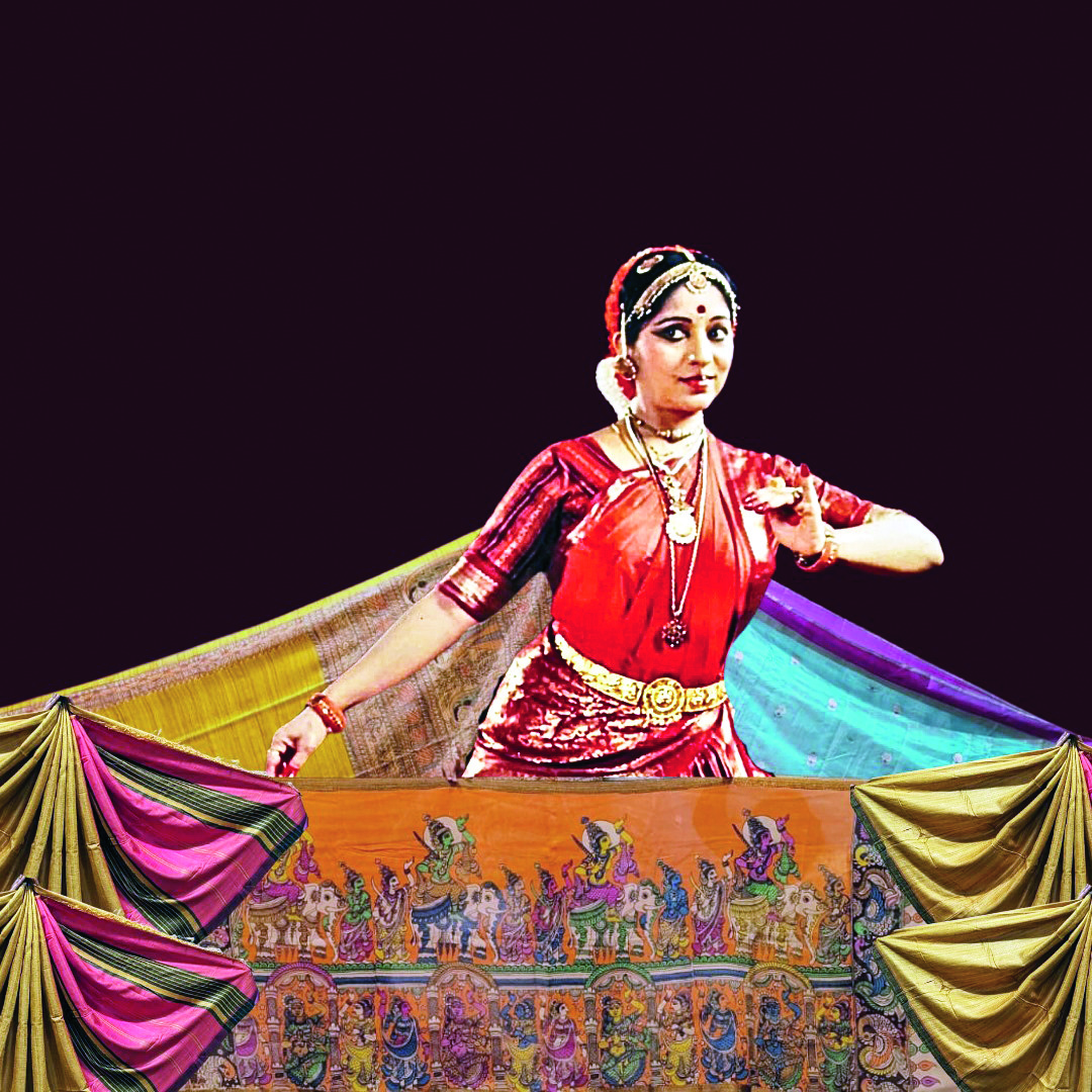 Spinning yarns of intricate sari tales through dance