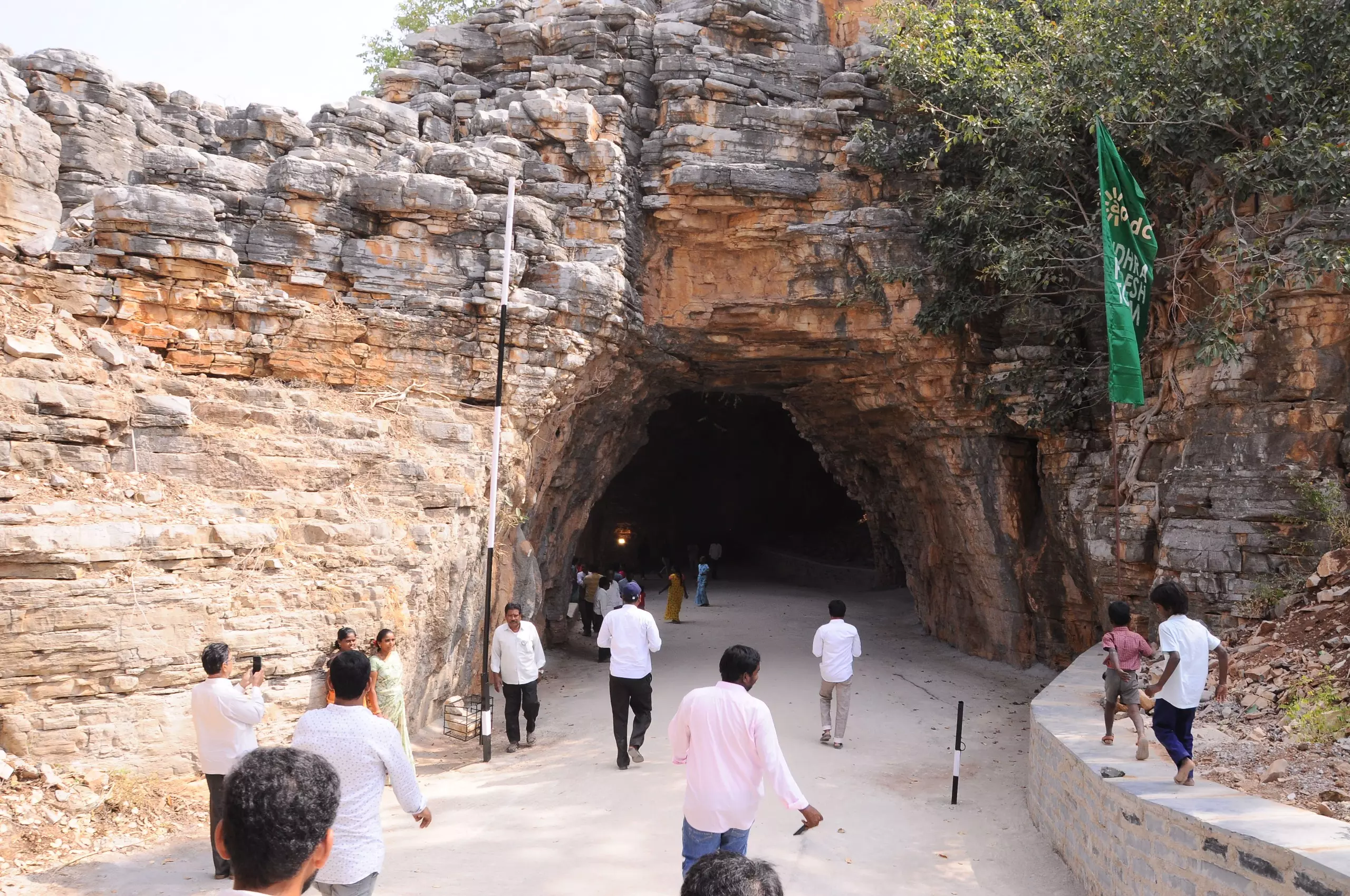 Two historical caves open to public after renovations Two historical caves open to public after renovations