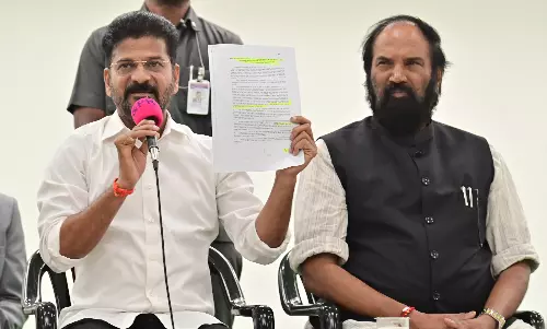 KCR drained state dry, gave water to Andhra Pradesh: CM Revanth