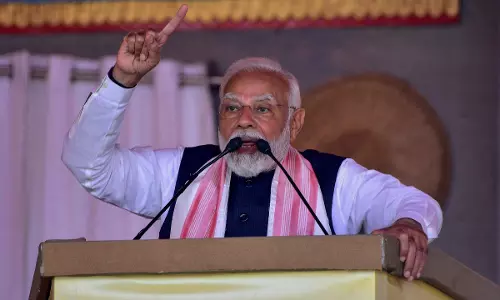 PM Modi says his government has given a boost to Vikash and Virasat