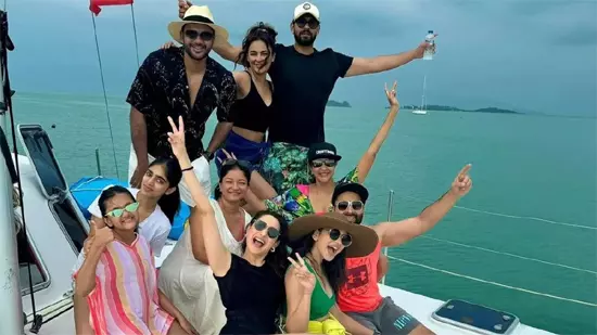 Rakul Preets Bachelor Party in Goa