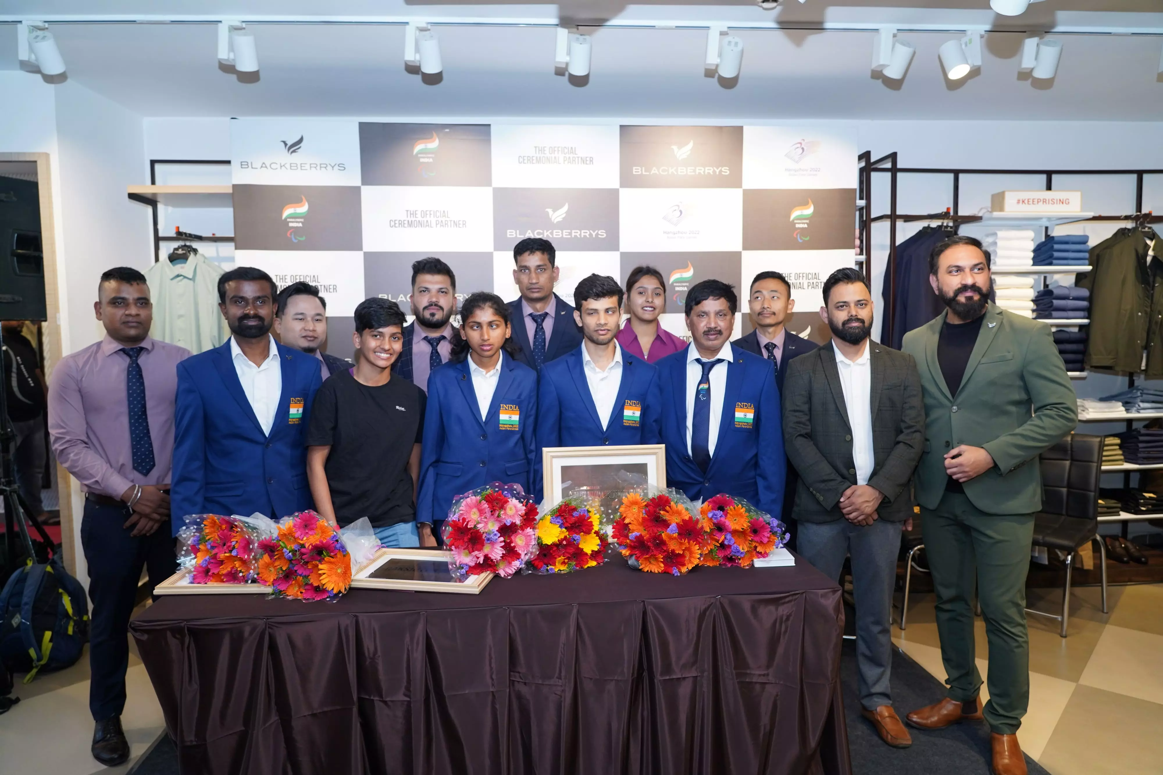 Blackberrys felicitates Indian winners of the Hangzhou 2022 Asian Para Games