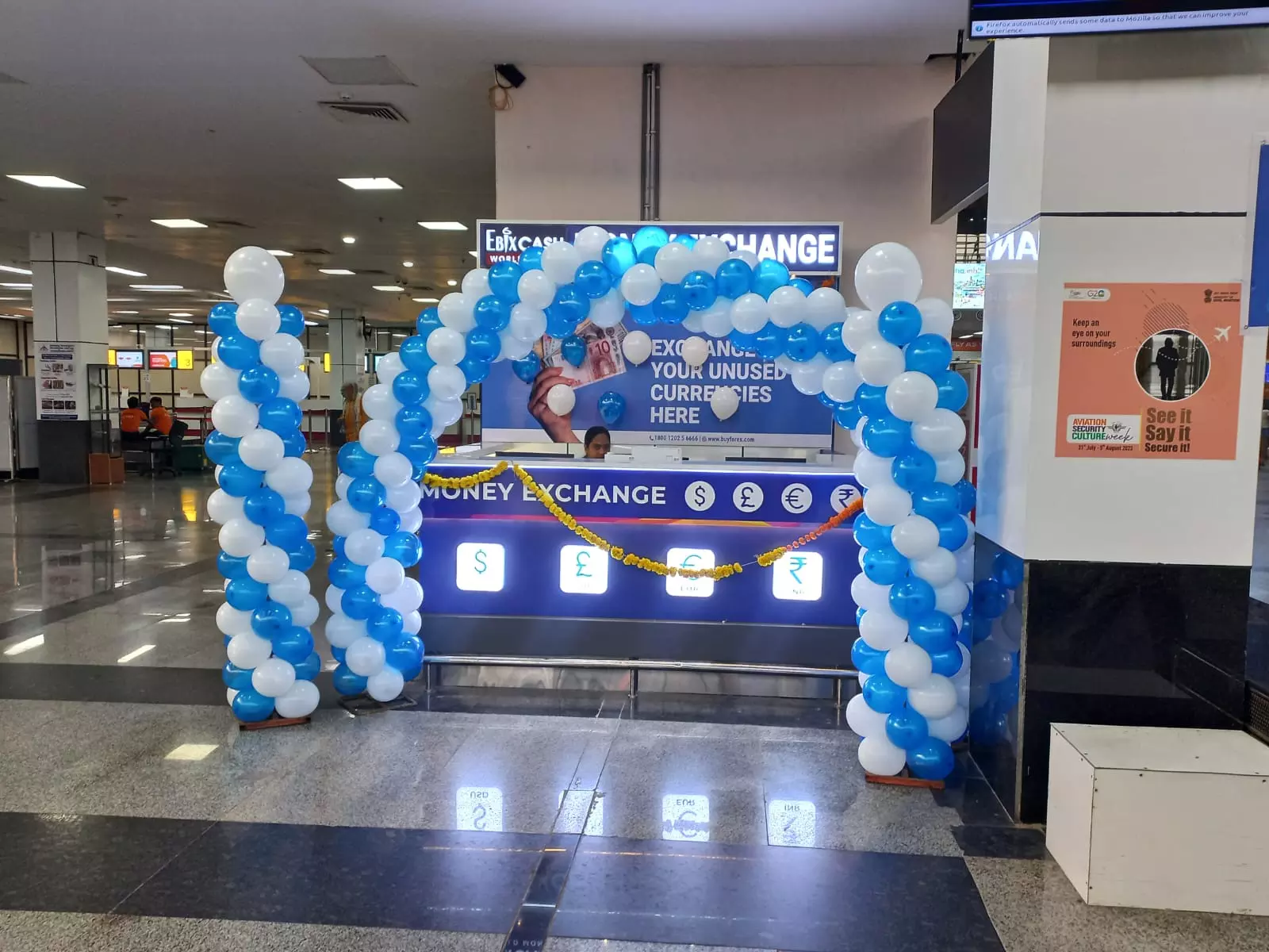 Money Exchange Counters Reopened at Visakhapatnam Airport